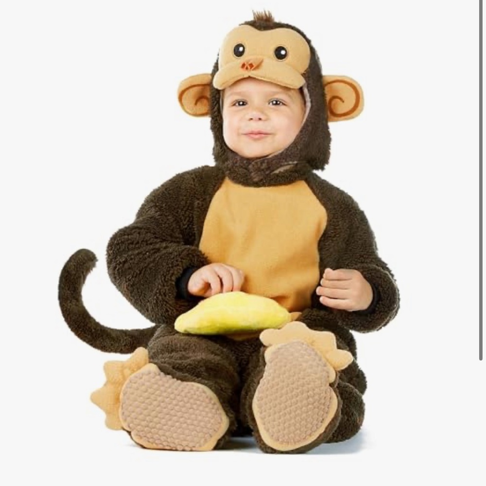 Spooktacular Creations Monkey Pyjamas Baby Monkey Costume